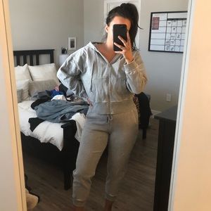 Grey Jogger Set